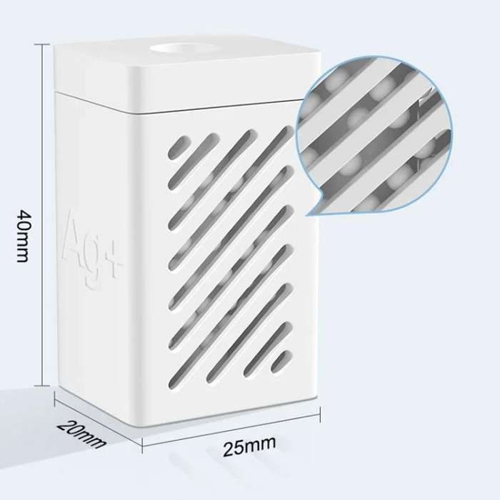 Ag+ Sterilization Module Silver Ion Accessories For Dreame X10 / S10 / W10 / S20 / X20(White)