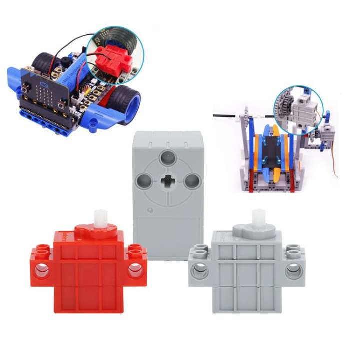 Building Block Motor Programmable Geekservo For DIY Electronic Smart Car