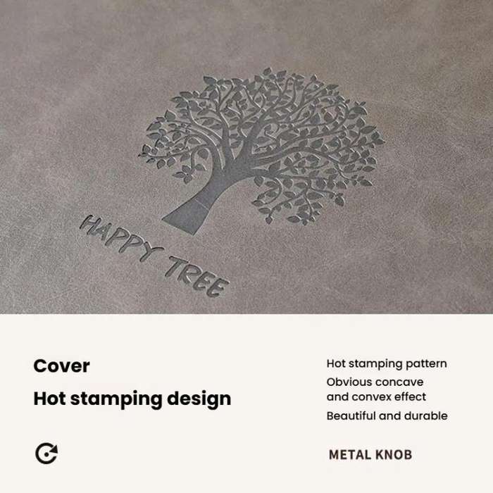 Leather Self-Adhesive Laminating Pocket Photo Album Studio Album DIY Large Capacity Records, Spec...
