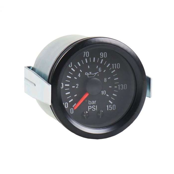 Car Modification Instrument Dual Scale Direct Sensor Oil Pressure Gauge