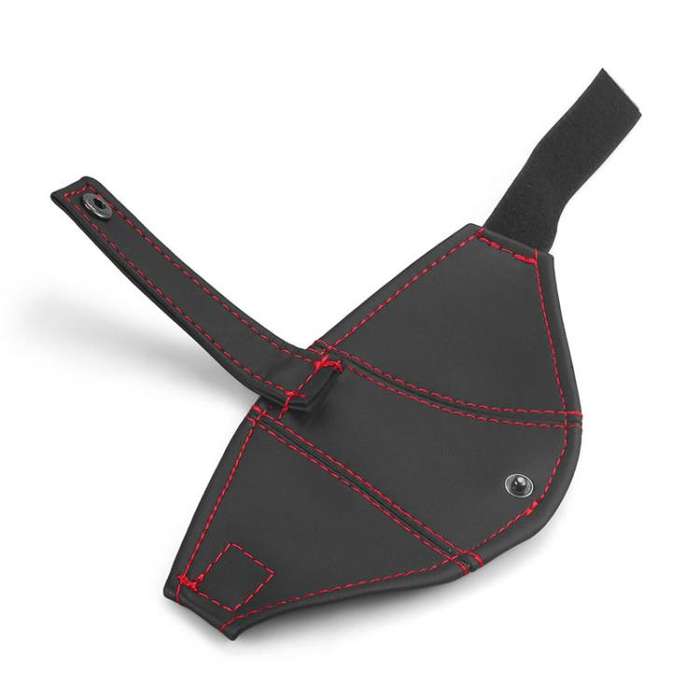 Car Seat Safety Belt Buckle Racing Car Seat Belt Limiter Guard(Fleece Red)