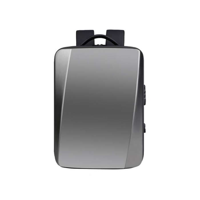 OUMANTU 966 Large-Capacity Waterproof Three-Dimensional Password Lock Laptop Backpack(Gray)