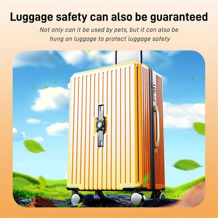 For AirTag Tracker Waterproof Protective Case Puppy Kitten Collar Metal Buckle Model Protective C...