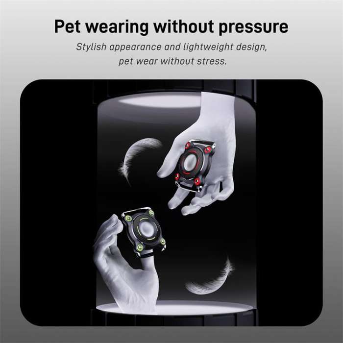 For AirTag Tracker Waterproof Protective Case Puppy Kitten Collar Metal Buckle Model Protective C...