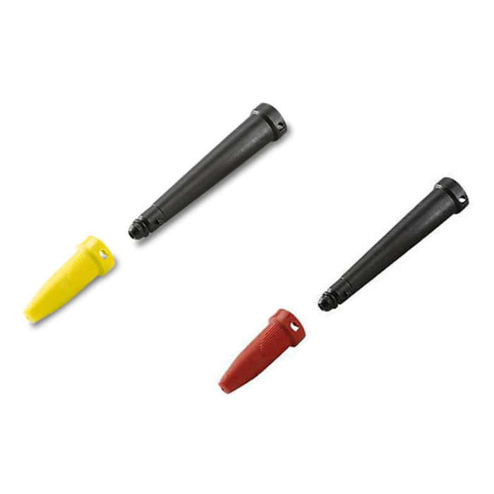 For Karcher Steam Cleaner Reusable Extension Nozzle(Black Yellow)
