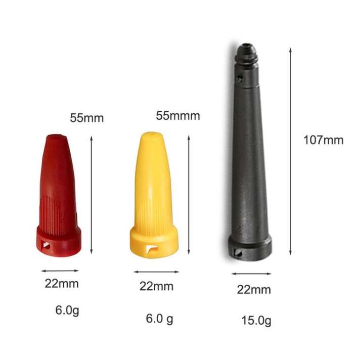 For Karcher Steam Cleaner Reusable Extension Nozzle(Black Yellow)