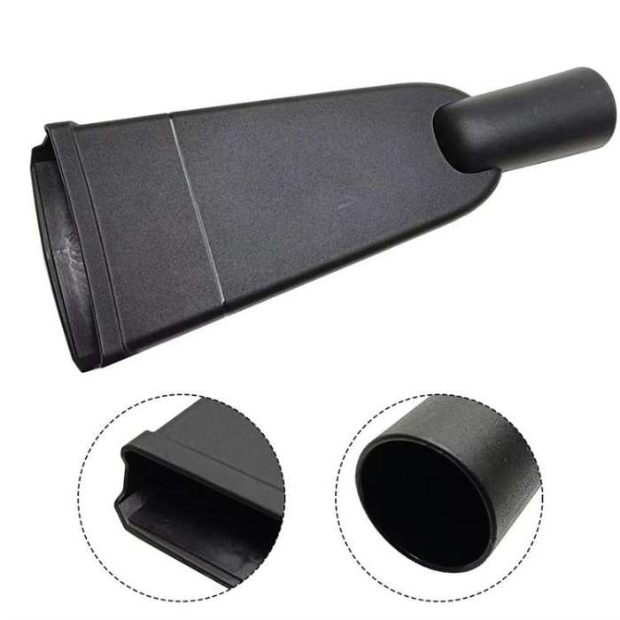 For Karcher WD2 / WD3 / WD5 / WD6 Vacuum Cleaner Hand Pick Flat Nozzle(Black)