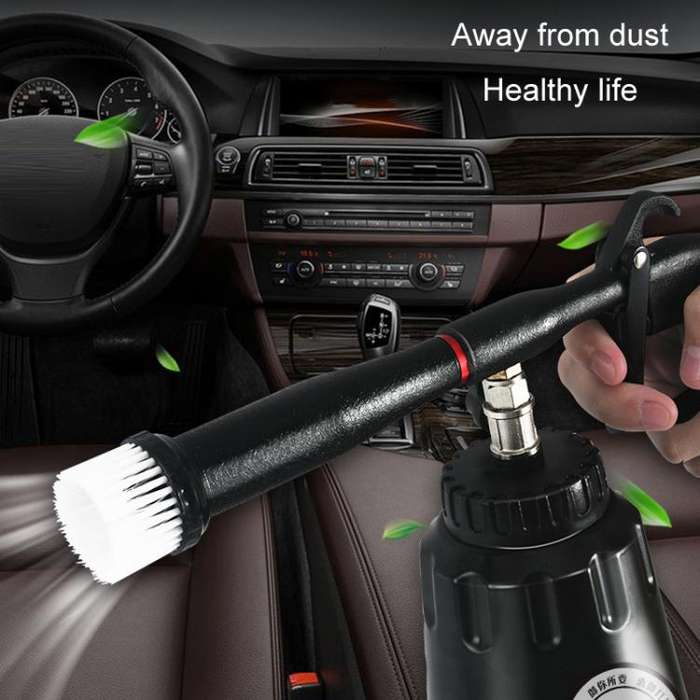 Tornado Interior Ceiling Pneumatic Car Wash Tool, Specifications: Short Mouth