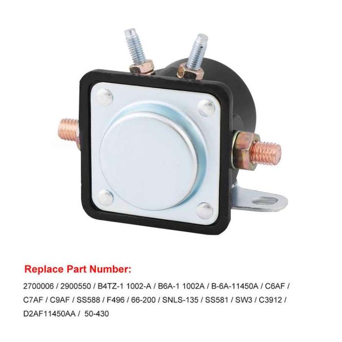 Heavy Duty Starter Solenoid Relay For Ford / Jeep / Lincoln / Mercury 1958-1991 SW-3 Parts(B6AZ-1...