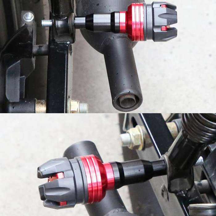 Motorcycle Modification Parts Universal Anti-Drop Rubber Sports Bike Scooter Frame Anti-Drop Bar(...