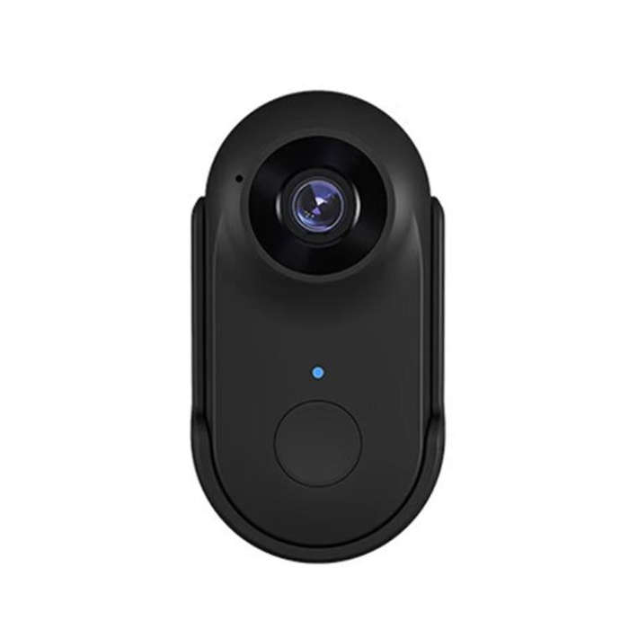 Pet Recorder With Collar Cat Dog View Camera, Size: WiFi With 128G Memory Card(Black)