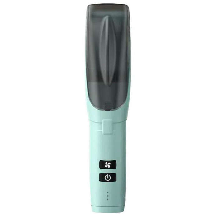 Hair-absorbing Hair Clipper Rechargeable Low Noise Hair Trimmer for Babies, Adults and Pets(Green)