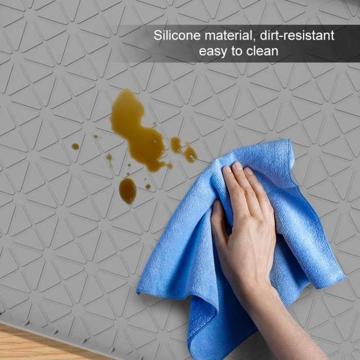 71 x 56 x 2cm Kitchen Under Sink Waterproof Anti-Slip Anti-Grease Heat Insulation Drainage Mats(B...