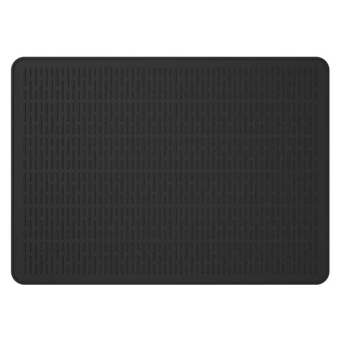 76 x 53 x 0.25cm Multifunctional Silicone Stovetop Thermal Protection Mat Under Sink Drainage Pad...