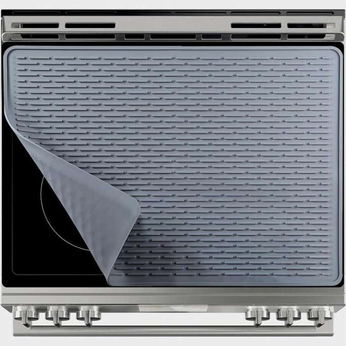76 x 53 x 0.25cm Multifunctional Silicone Stovetop Thermal Protection Mat Under Sink Drainage Pad...