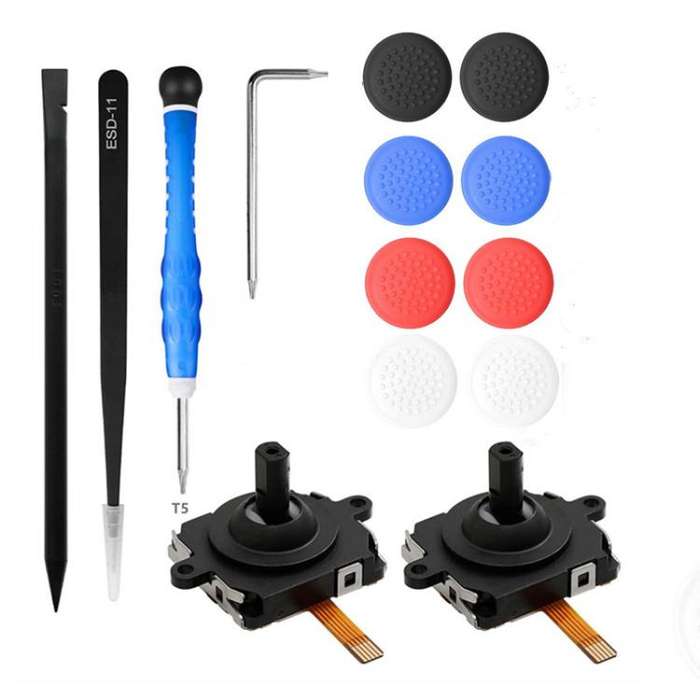 14 In 1 C Type For Quest 2 Repair Tool Set Handle Joystick Replacement Parts