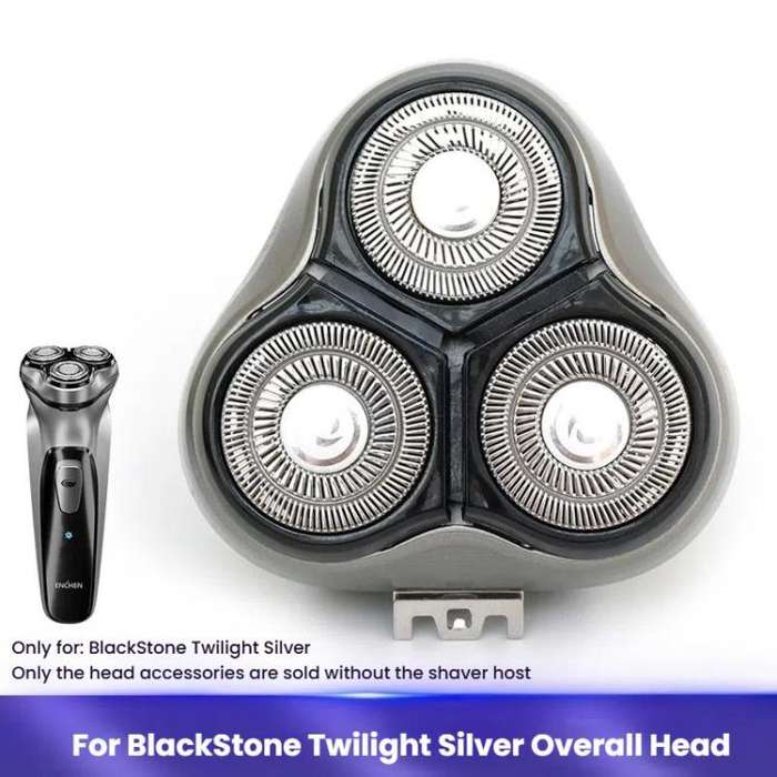 For Xiaomi Youpin Enchen BlackStone Electric Shaving Razor Replacement Blade Head(Silver)