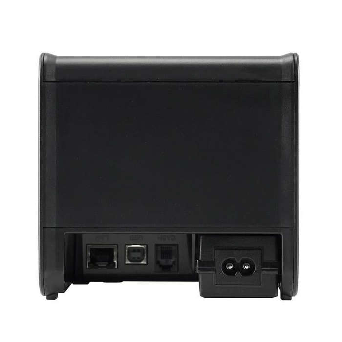Xprinter XP-80T 80mm QR Code Supermarket Receipt Label Thermal Printer, Spec: USB(US Plug)