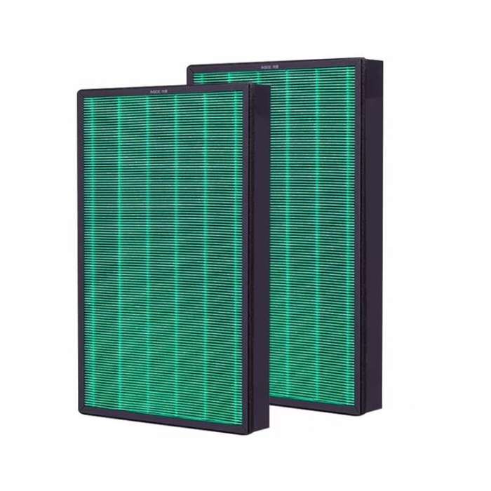 For Xiaomi Air Purifier Max 2pcs Filter HEPA Activated Carbon Purification Filter Element(Green)