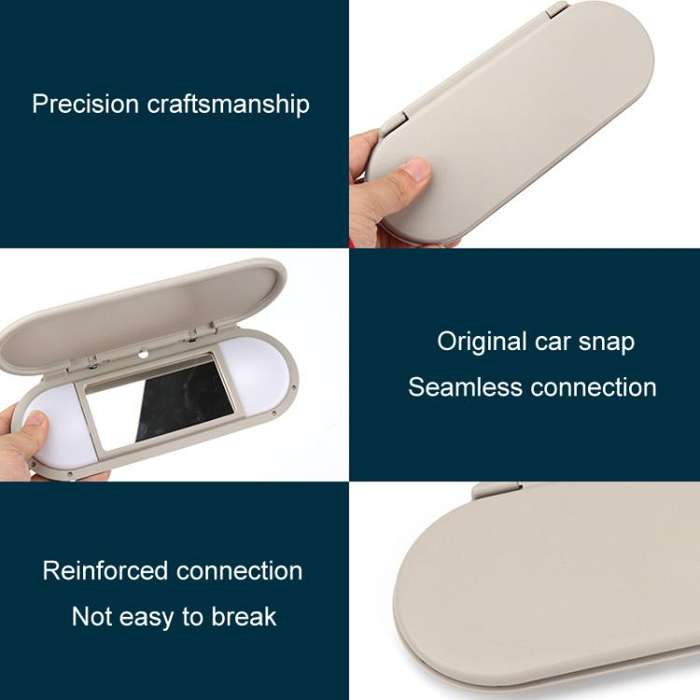 For 2015-2022 BMW Mini F55 / F56 / F60 Car Front Sun Visor Makeup Mirror 51167366950 51167342194(...