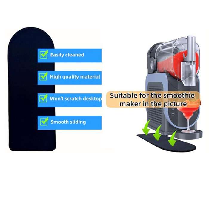 Sliding Pad for Ninja Frozen Drink Maker FS301C / FS301 / FS300 Dual-Sided Stabilizing Mat for Ea...