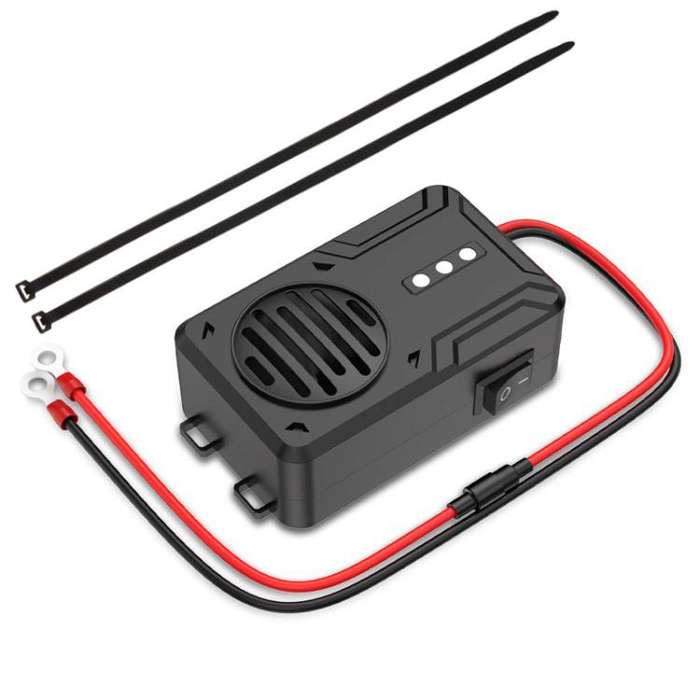 Ultrasonic Car Mouse Repeller Vehicle Rat Repeller(Black)