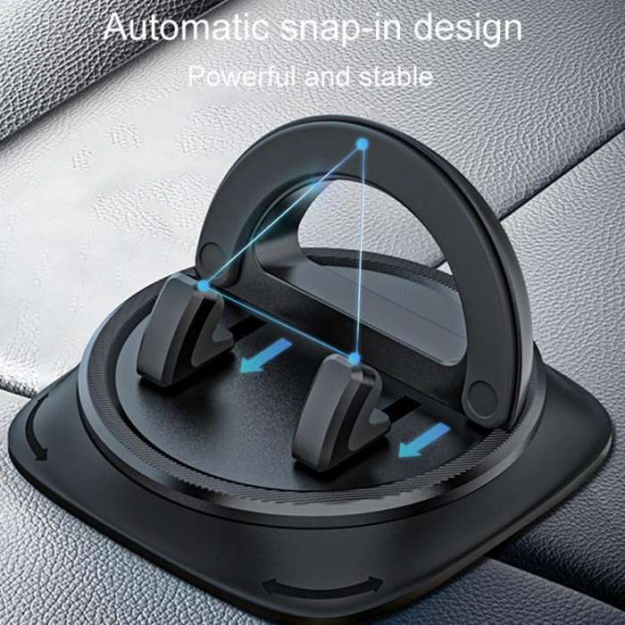 Z12 Car Center Console Fixed Navigation Phone Holder Installation-Free Snap-On Phone Support Bracket