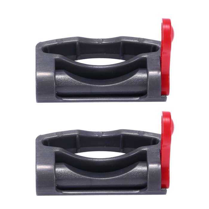 2pcs For Dyson V7 / V8 / V10 / V11 / V15 Vacuum Cleaner Switch Latch Retainer(Main Body Gray+Red)