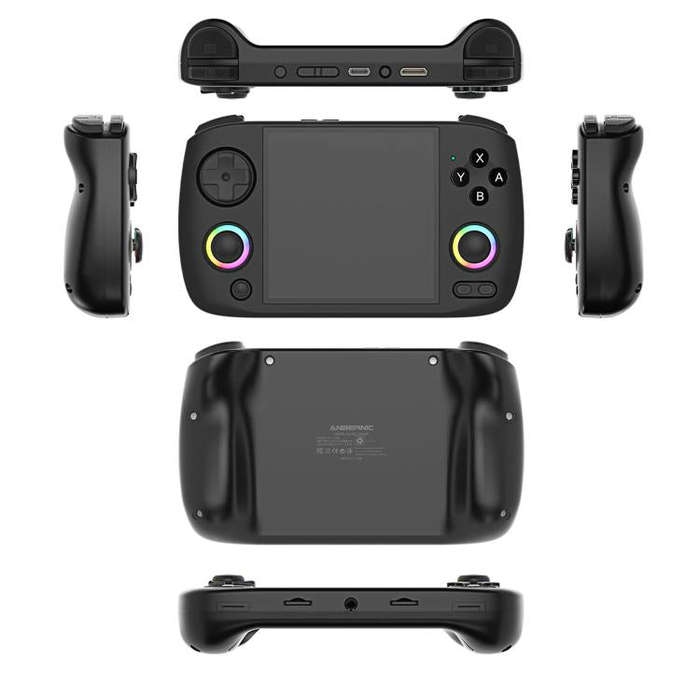 ANBERNIC RG CubeXX 3.95-Inch IPS Screen Handheld Game Console Supports WiFi Bluetooth, Linux 64-B...
