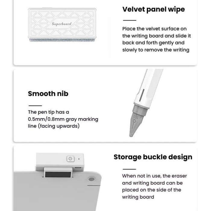 Magnetic Whiteboards Writing Board Partially Erasable Children LCD Handwriting Student Graffiti D...