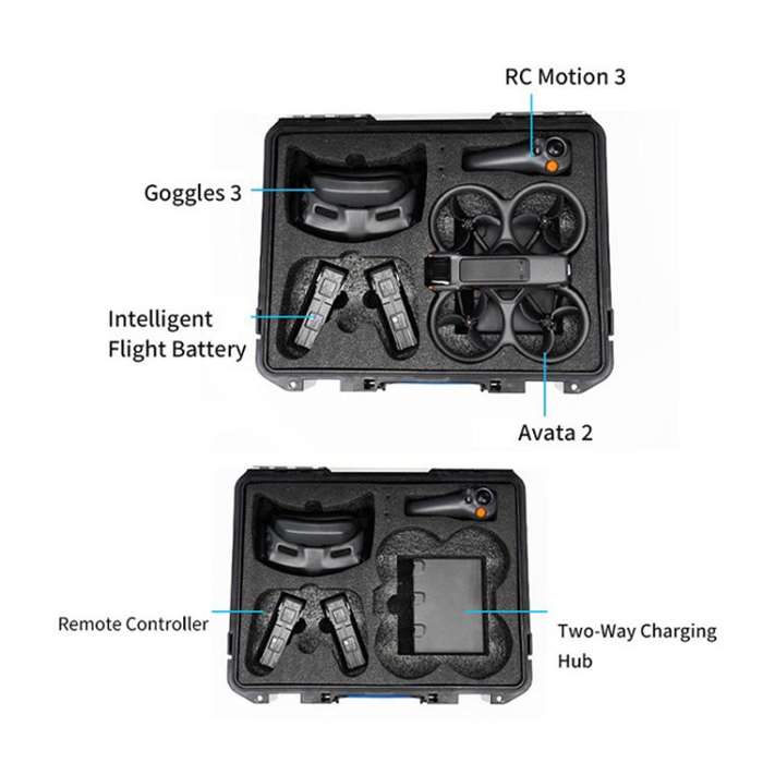 For DJI NEO Sensory Suit Hard Shell Pressure-Proof Explosion-Proof Storage Box