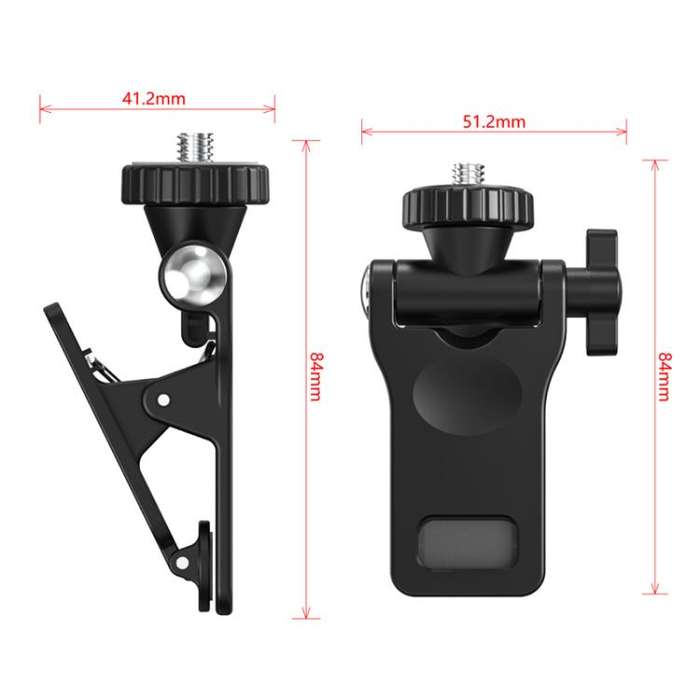 1/4 Screw Universal Fill Light Cell Phone Clip GoPro Video Conference Laptop PC External Clip(Lar...