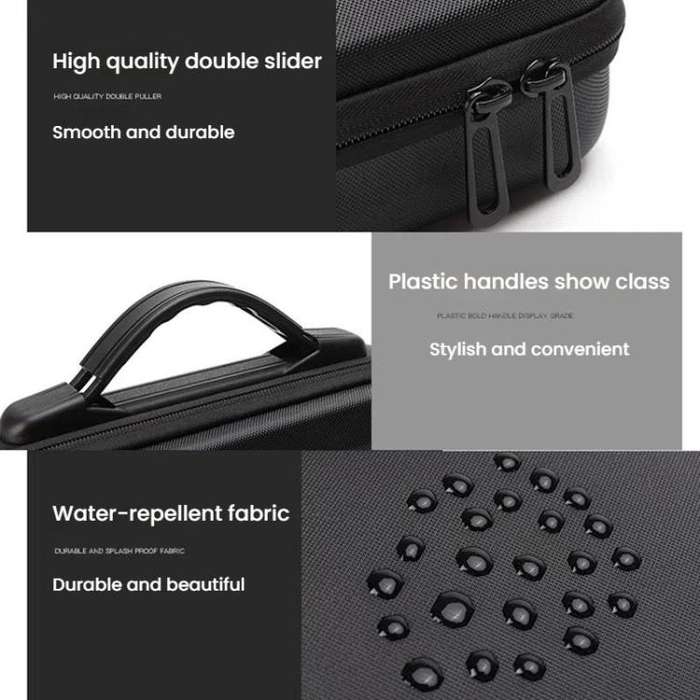 BKANO For DJI Osmo Action 3 / 4 / 5 Pro Sports Camera Storage Bag Portable Protective Bag Case(Bl...