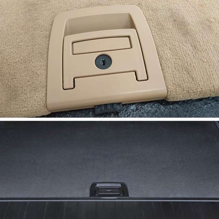 For BMW X5 E70 / X6 E71 E72 Car Boot Handle Inside Trunk Lid Bottom Plate Handle 51479120283(With...