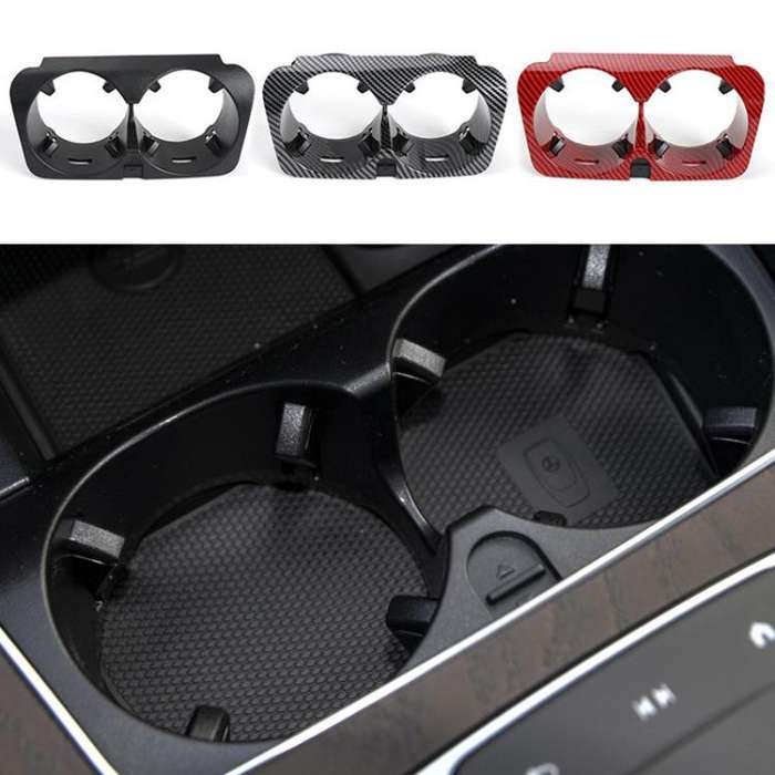For Mercedes-Benz C-Class W205 / GLC W253 / E-Class W213 Center Console Beverage Cup Holder 20568...