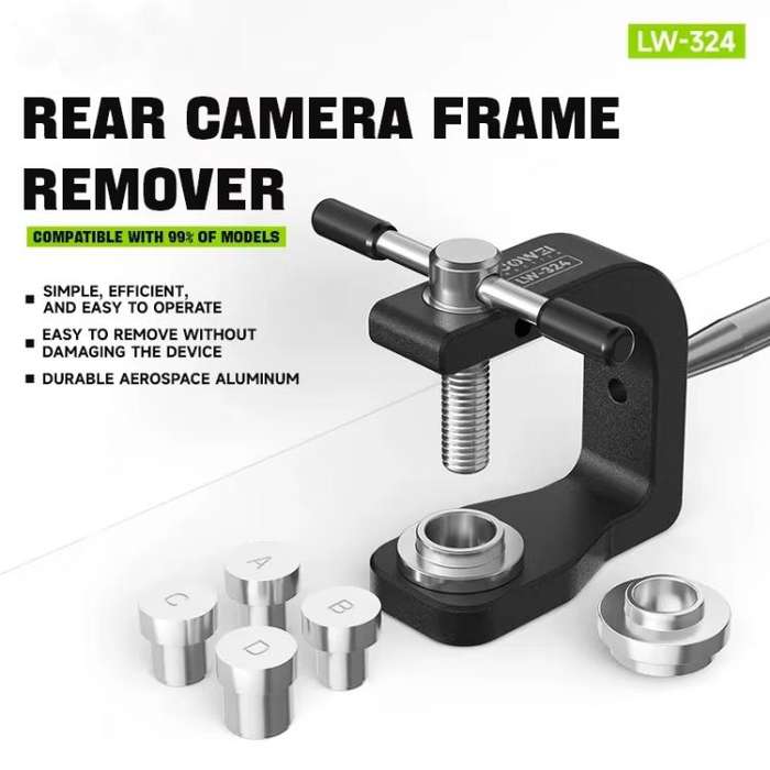 For iPhone Series LUOWEI LW-324 Camera Frame Remover Remove Cell Phone Rear Camera Without Grindi...
