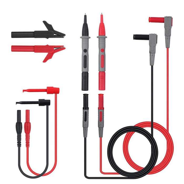 4mm Banana Jack Multimeter Universal Test Pen Alligator Clip Probe Set(BC0006001100)