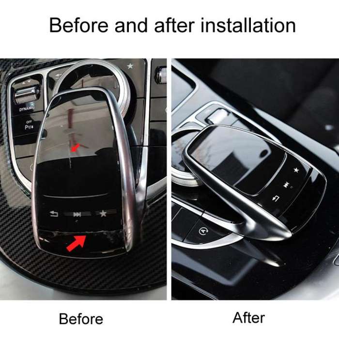 For Mercedes-Benz GLE / GLS New Model Car Multimedia Mouse Cover Multi-Function Handwriting Board...