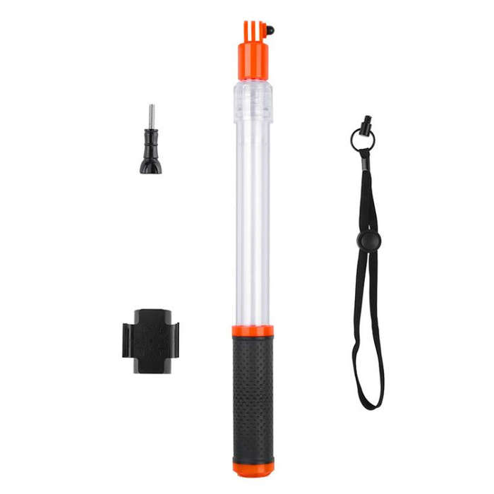 TELESIN Waterproof Selfie Stick For GoPro HERO Series / DJI Osmo Action Series And Other Sports C...