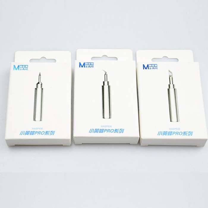 MaAnt WASP936 Universal Flying Wire Soldering Iron Tip Lead-Free Soldering Tip, Style: I