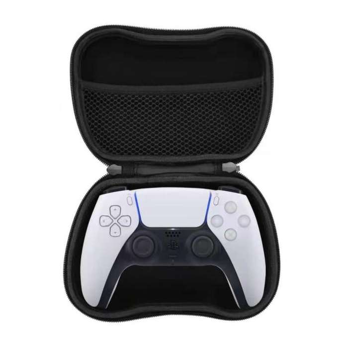 For Switch Pro Portable EVA Hard Shell Storage Bag for Game Controllers(Black)
