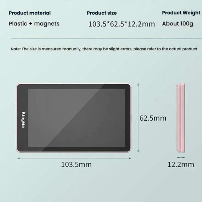 KingMa PH02 MAX Mobile Phone MagSafe Display Screen Selfie Live Streaming Phone Rear Camera(Black)