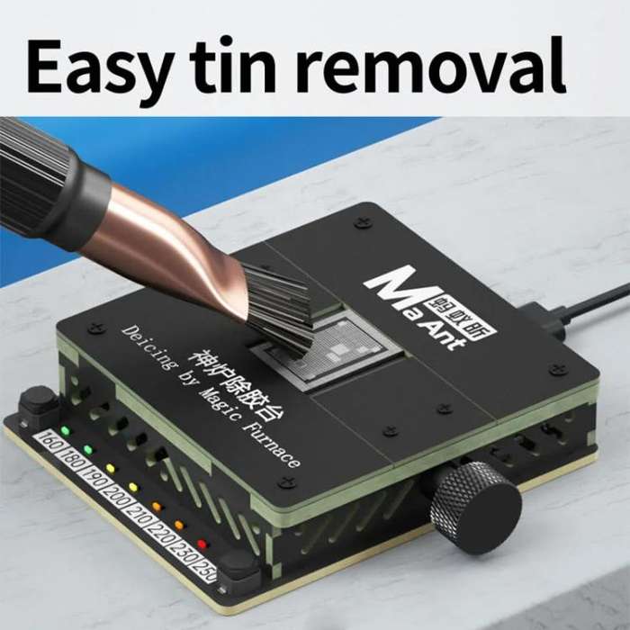 MaAnt SL-2 Cell Phone Fixed CPU Font IC Chip Heating Degumming Platform Repair Tool Fixture