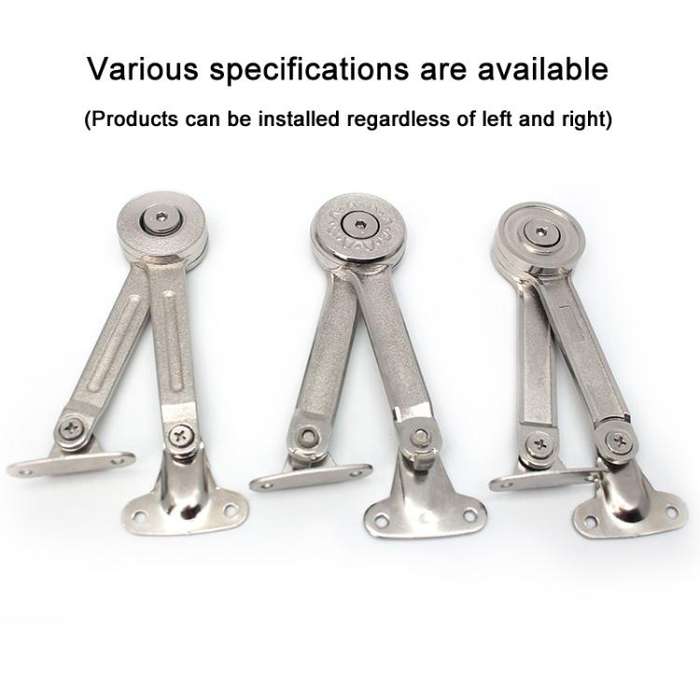 Randomly Stop Cabinet Wardrobe Door Support Hinge Adjustable Mechanical Up / Down Flap Door Suppo...