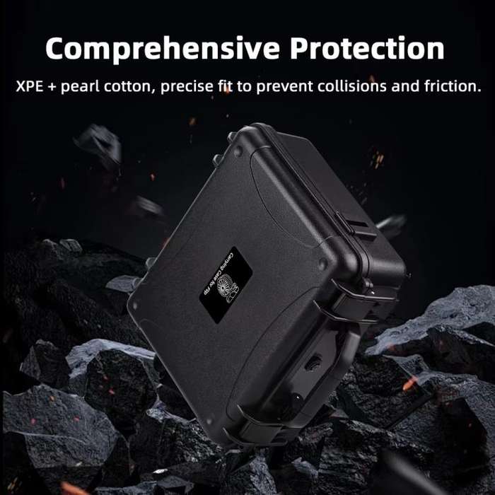 For DJI Flip BRDRC Explosion-proof Waterproof Case With Screen Remote Control Suitcase Shoulder C...