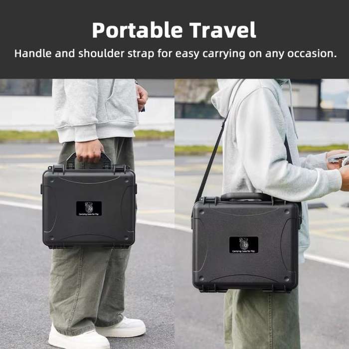 For DJI Flip BRDRC Explosion-proof Waterproof Case With Screen Remote Control Suitcase Shoulder C...