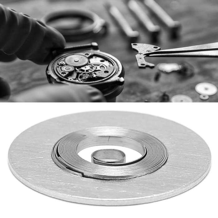 Watch Movements Accessories Single Piece NH35 36 37 38 39 Winders(Silver)