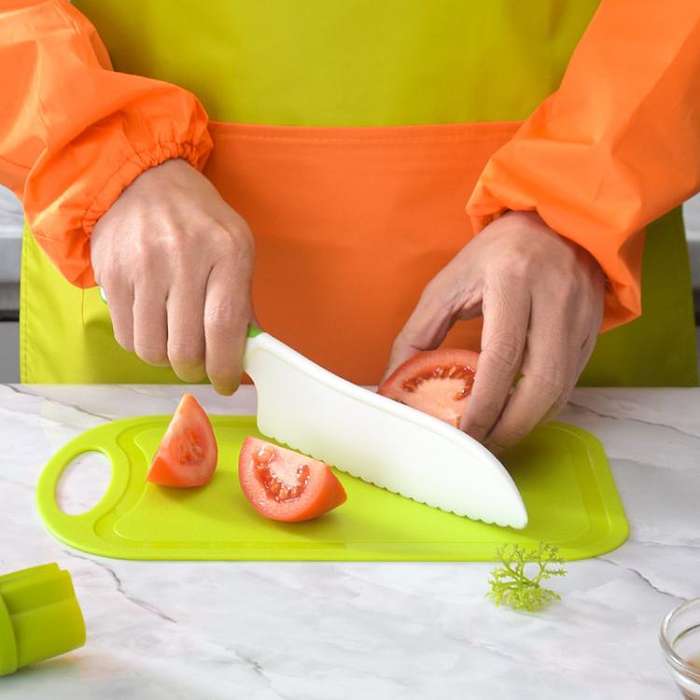13 In 1 Children Plastic Cooking Knife Set Kids DIY Peeler Kicthen Tools