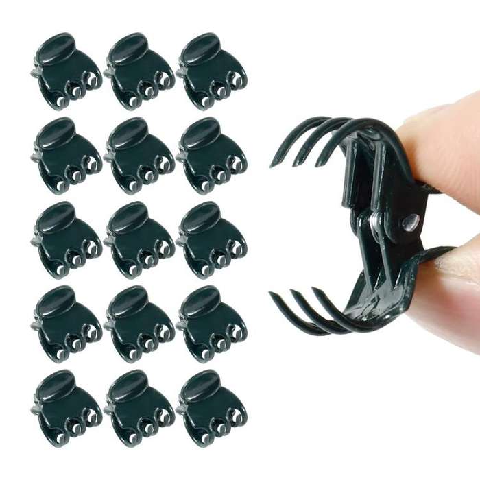 50pcs /Pack Gardening Vine Fixing Clip Plant Shaping Tool Plant Grafting Clip(AT945)