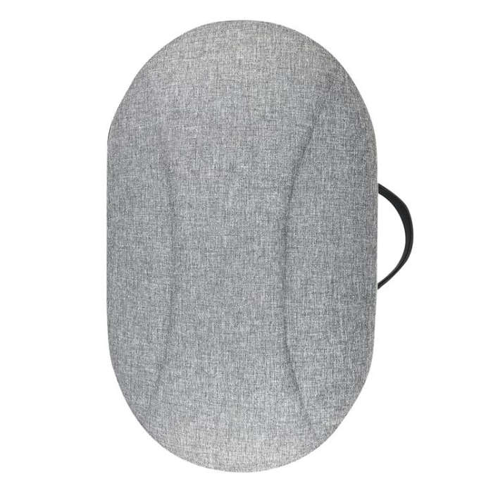 For Quest 3 VR Glasses Storage Case EVA Anti-Pressure Hard Shell Storage Bag(Light Gray)